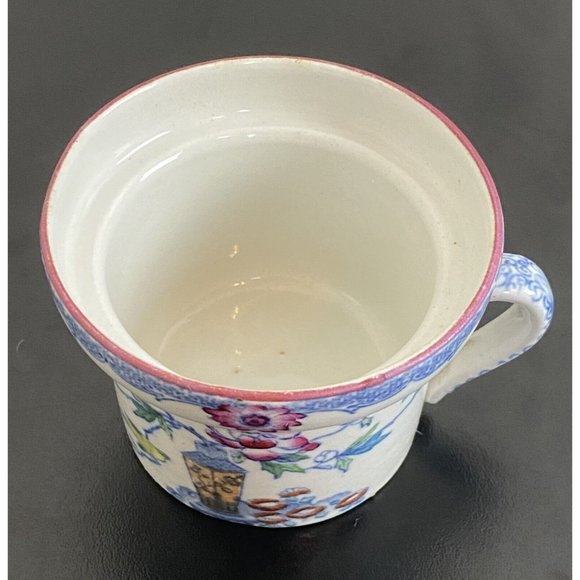 Mason's Mandarin Cup Blue Multicolored by Ashworth Bros 1961 Rare Pattern  - Picture 5 of 8